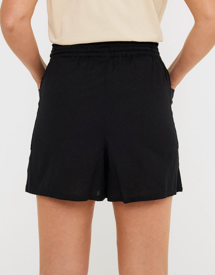 Short Algodón Y Lino - Haim