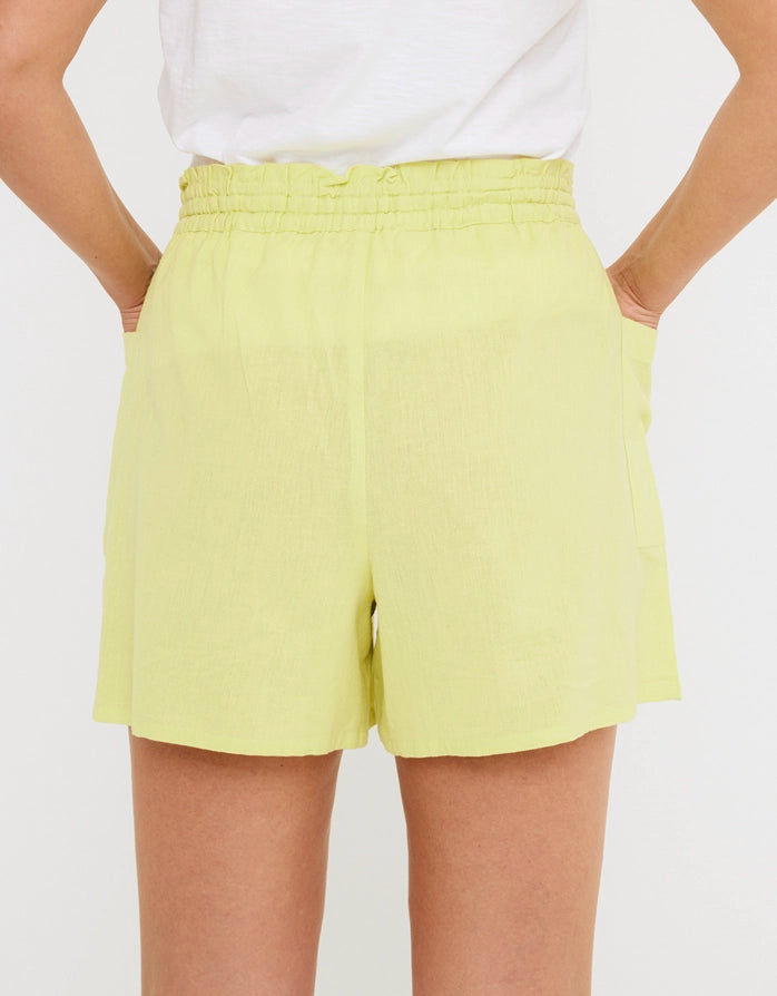 Short Algodón Y Lino - Haim