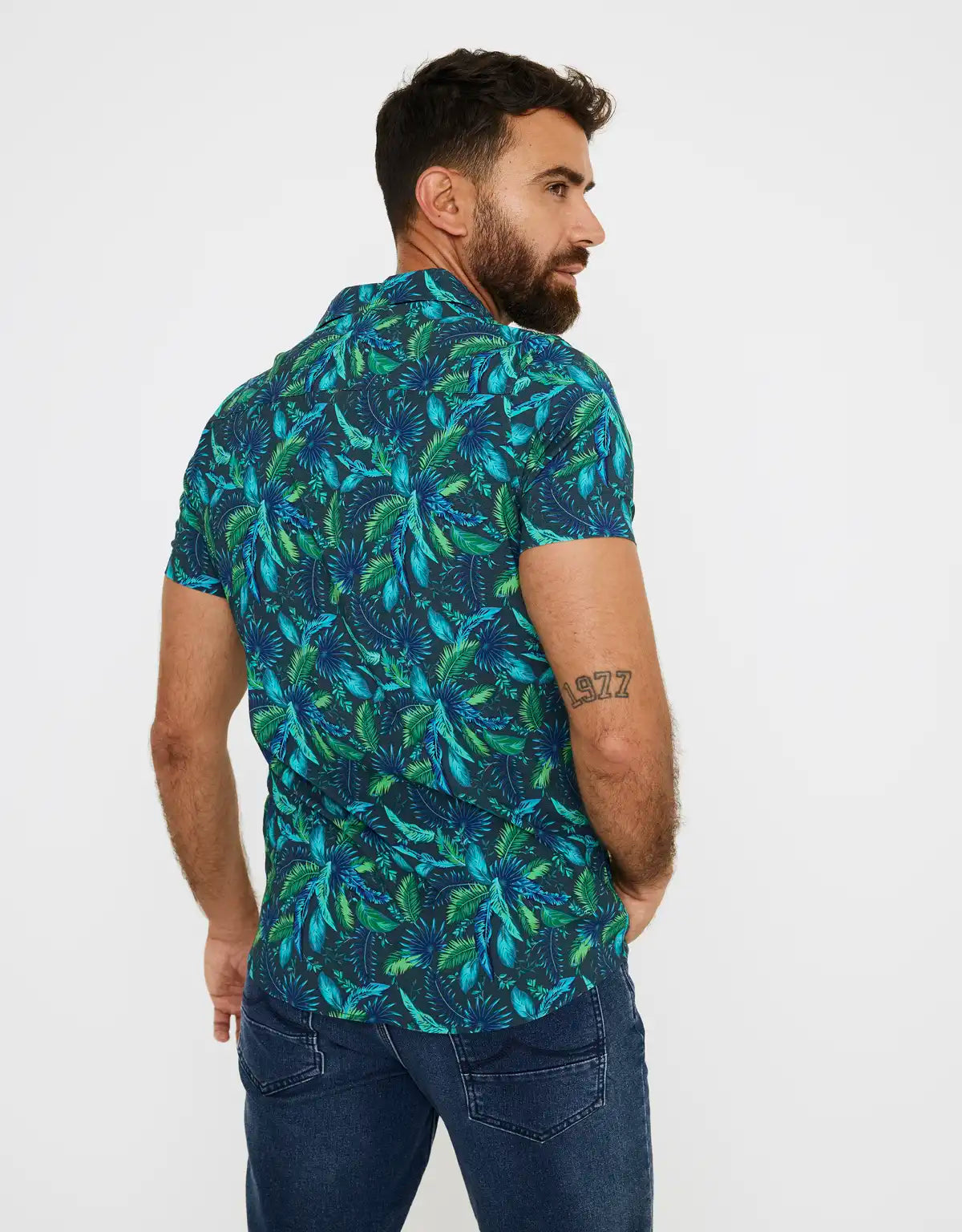 Camisa Manga Corta Verde - Selvas 2