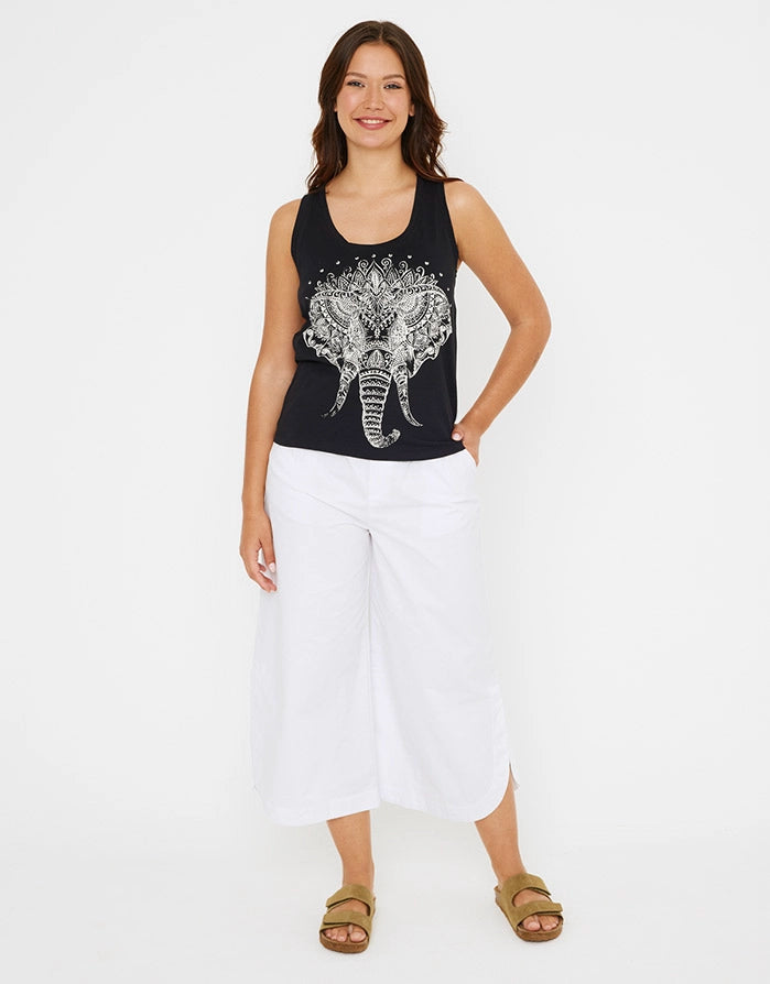 Camiseta Tirantes Estampada - Alcorisa