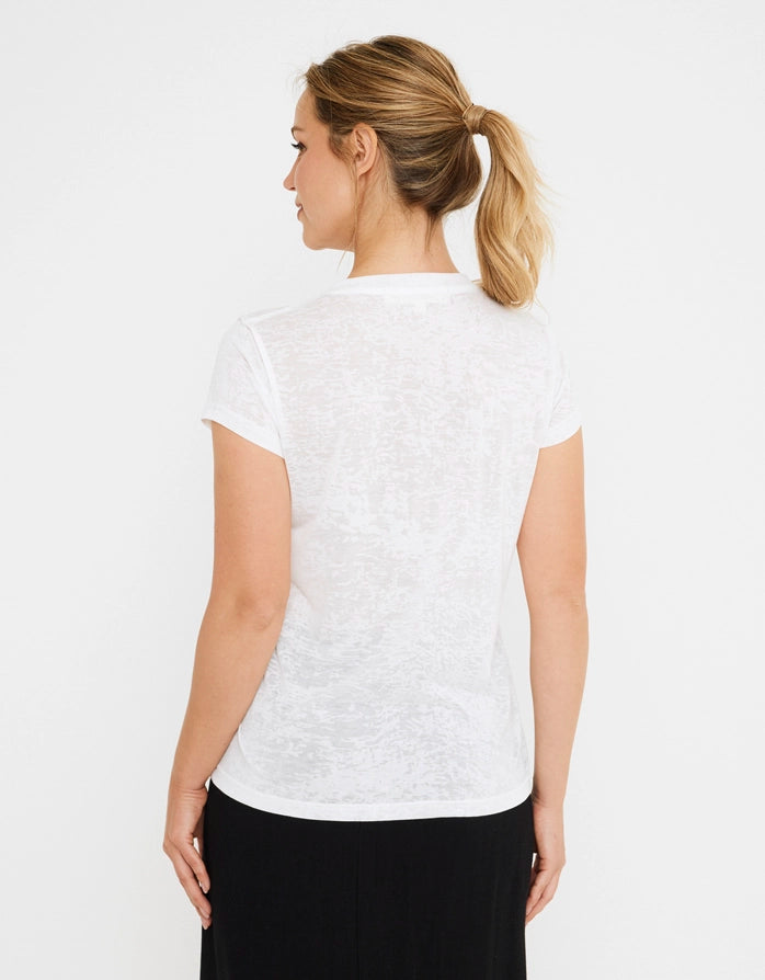 Camiseta Manga Corta Blanco - Gabeira