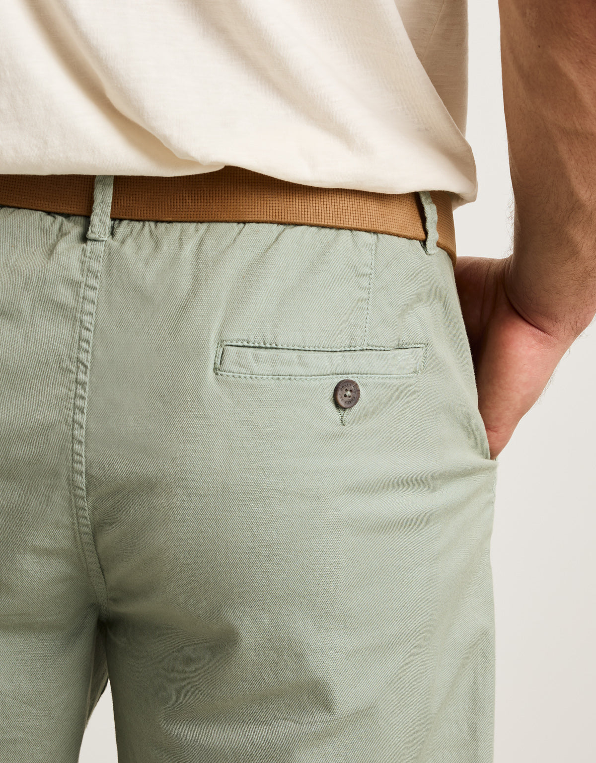 Bermuda Algodón Verde - Sage 5