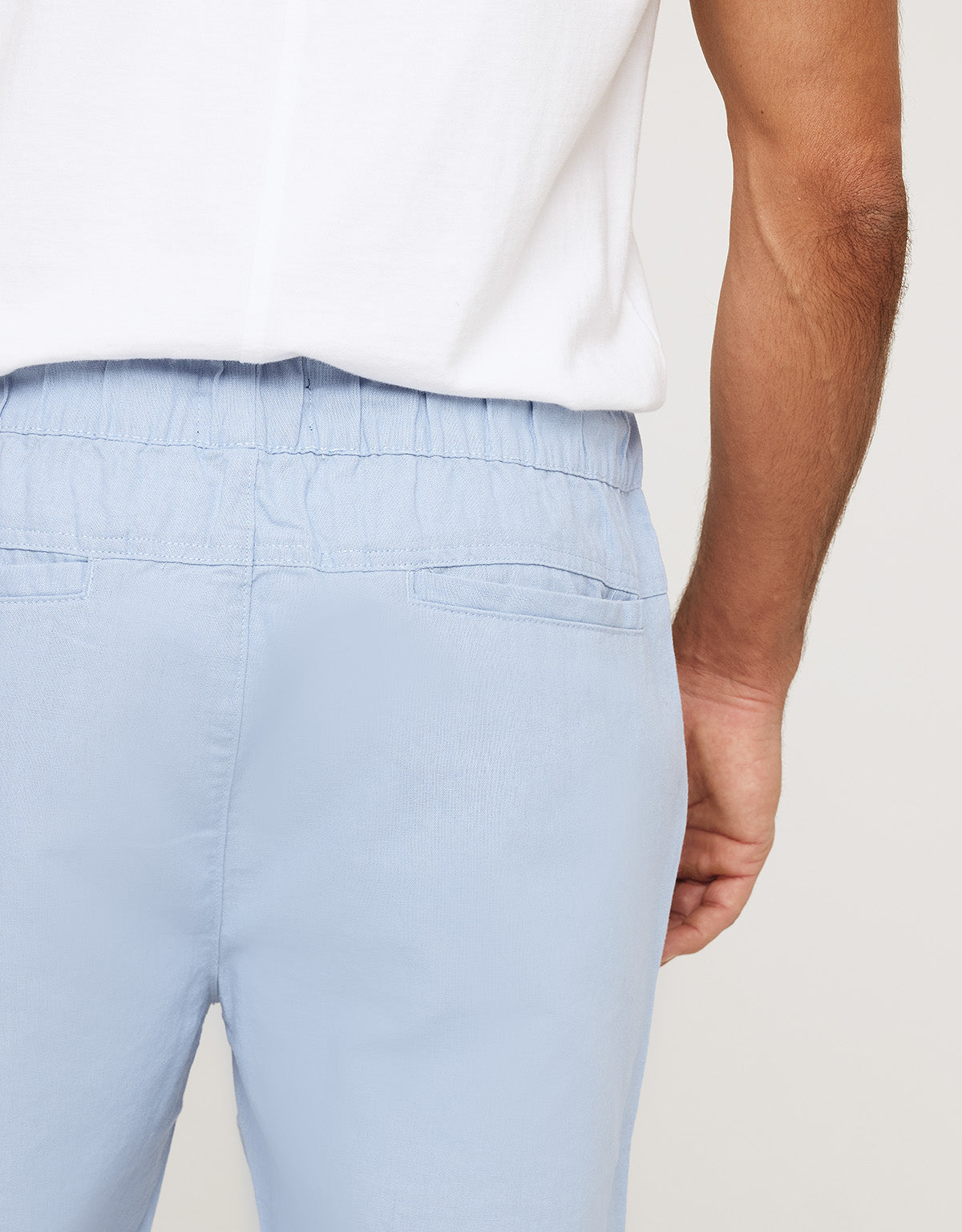 Bermuda Lino Azul - Damu 7