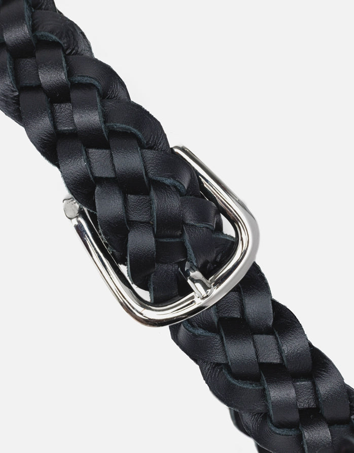 Cinturón Trenzado Piel con Hebilla - Katrina