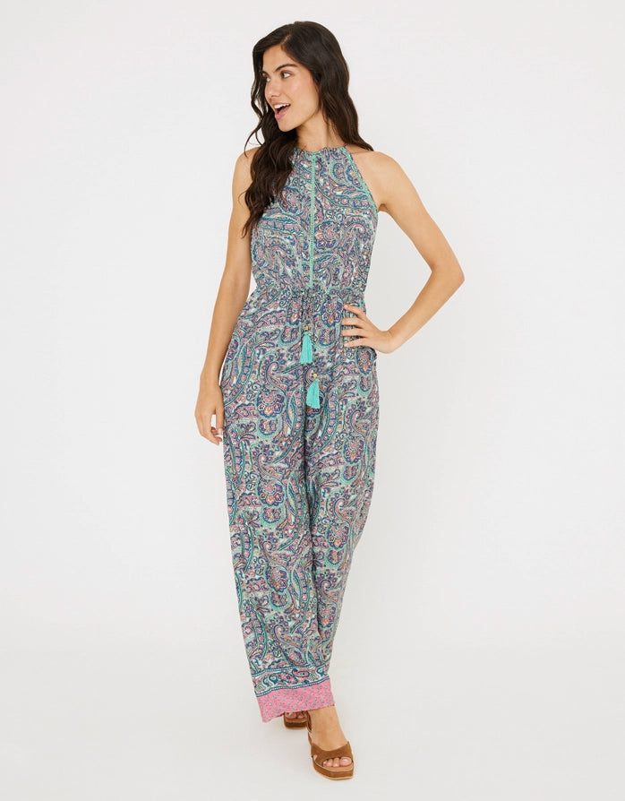 Combinaison longue aigue-marine - Flowita