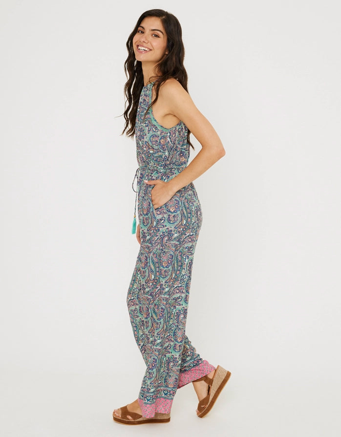 Combinaison longue aigue-marine - Flowita