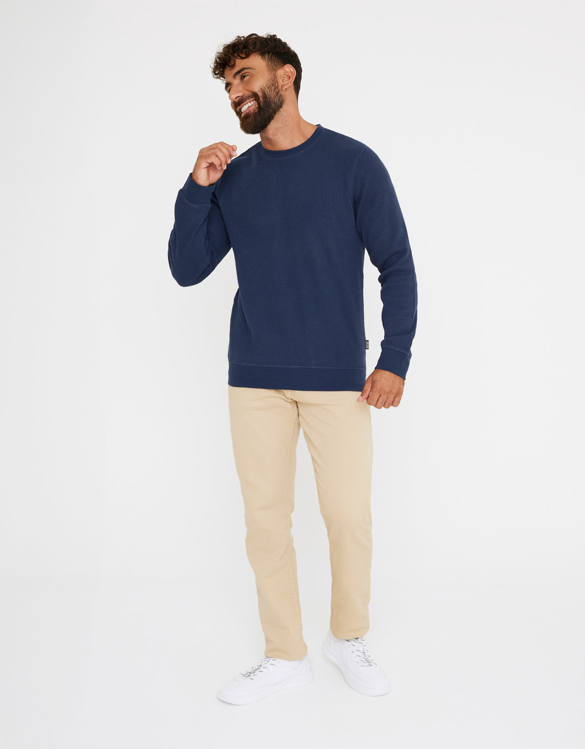 Sudadera sin Capucha Azul Marino - Bridge