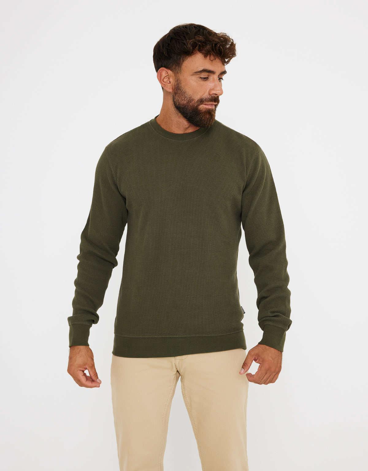 Sudadera sin Capucha Verde - Bridge