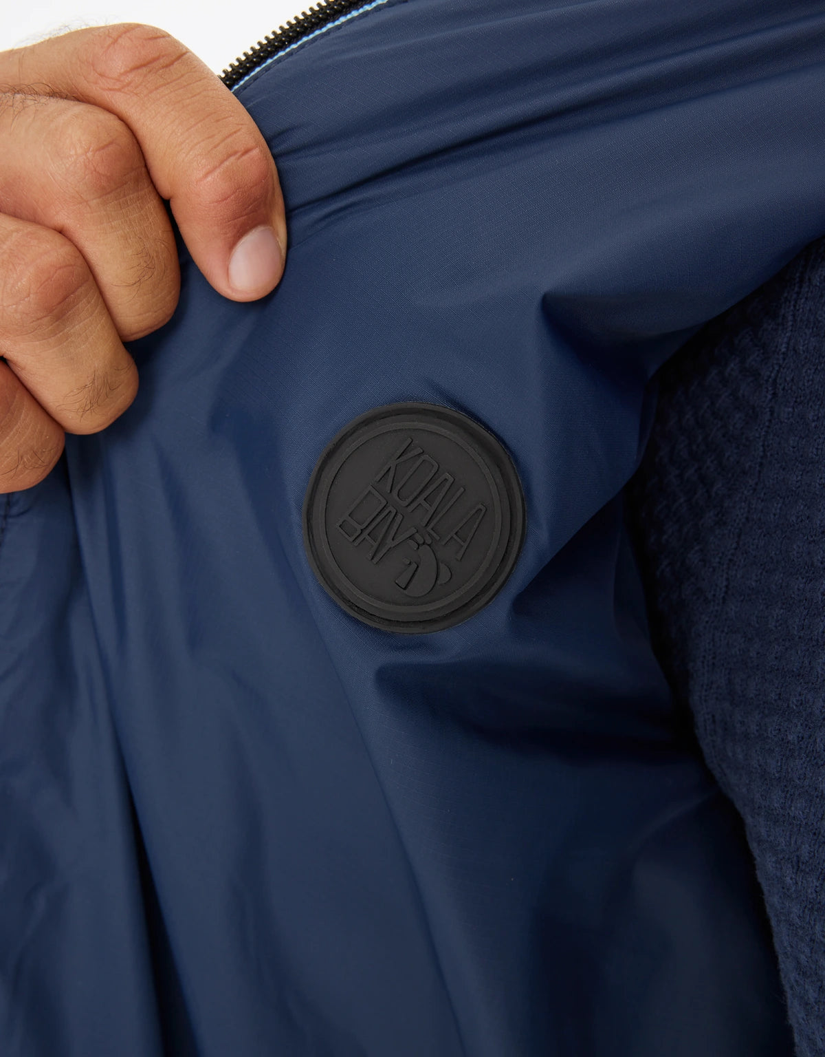 Chaqueta Reversible Azul Marino - Kesbury