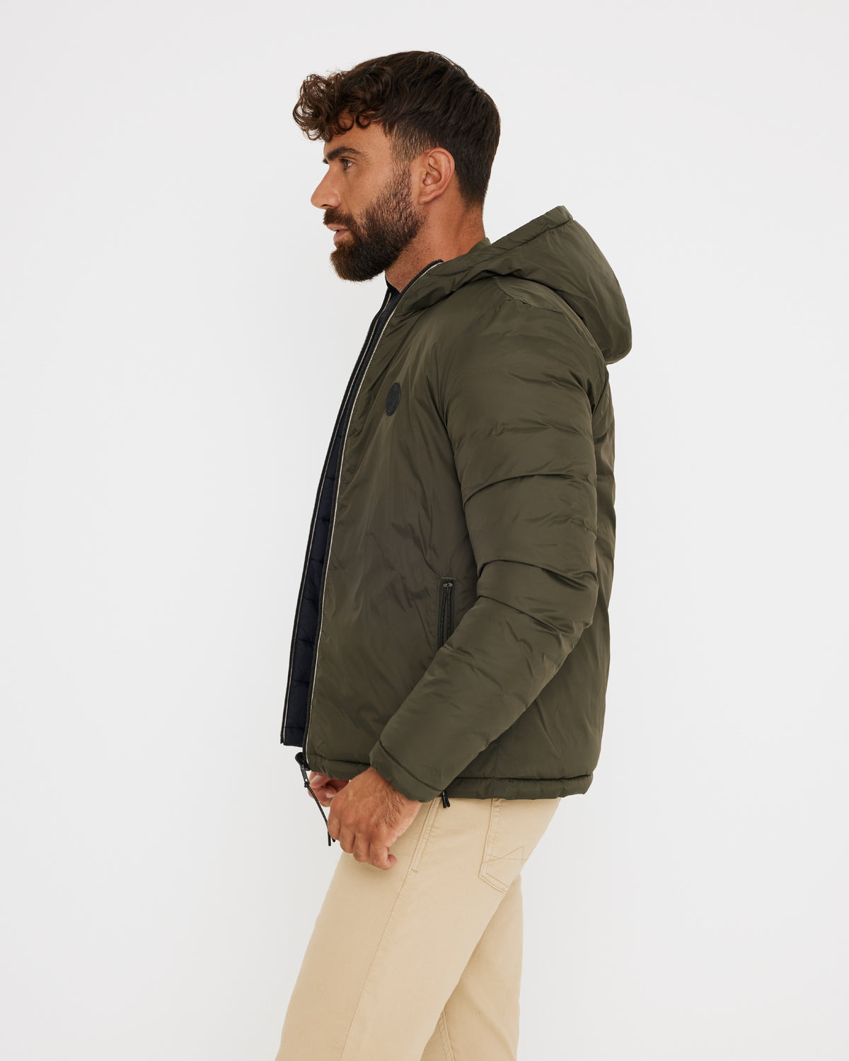 Chaqueta Reversible Verde - Kesbury