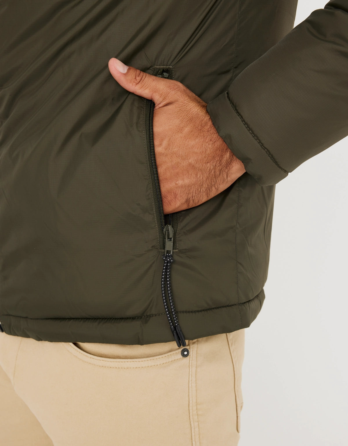 Chaqueta Reversible Verde - Kesbury