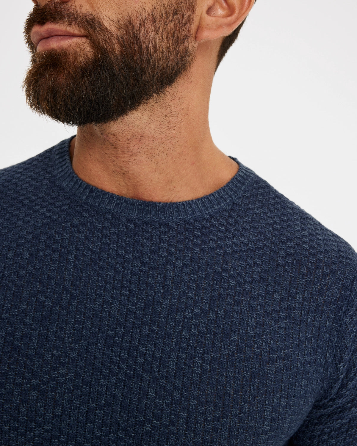 Jersey Textura Azul Marino - Tuter