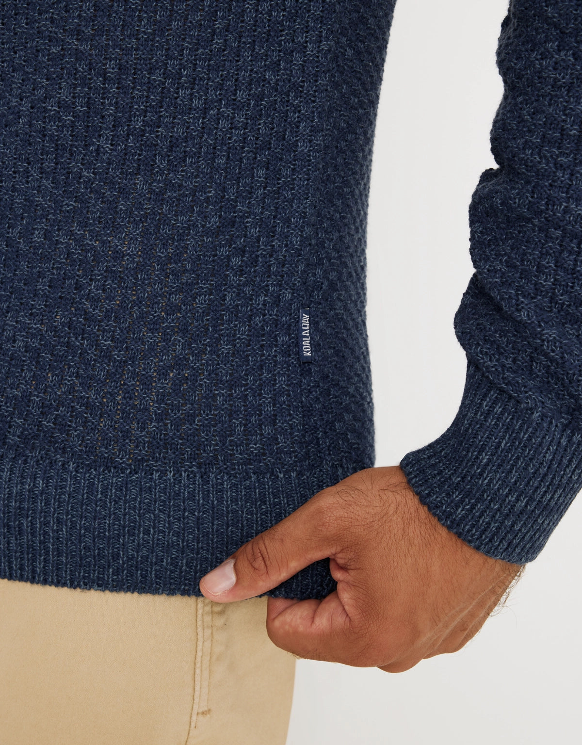 Jersey Textura Azul Marino - Tuter