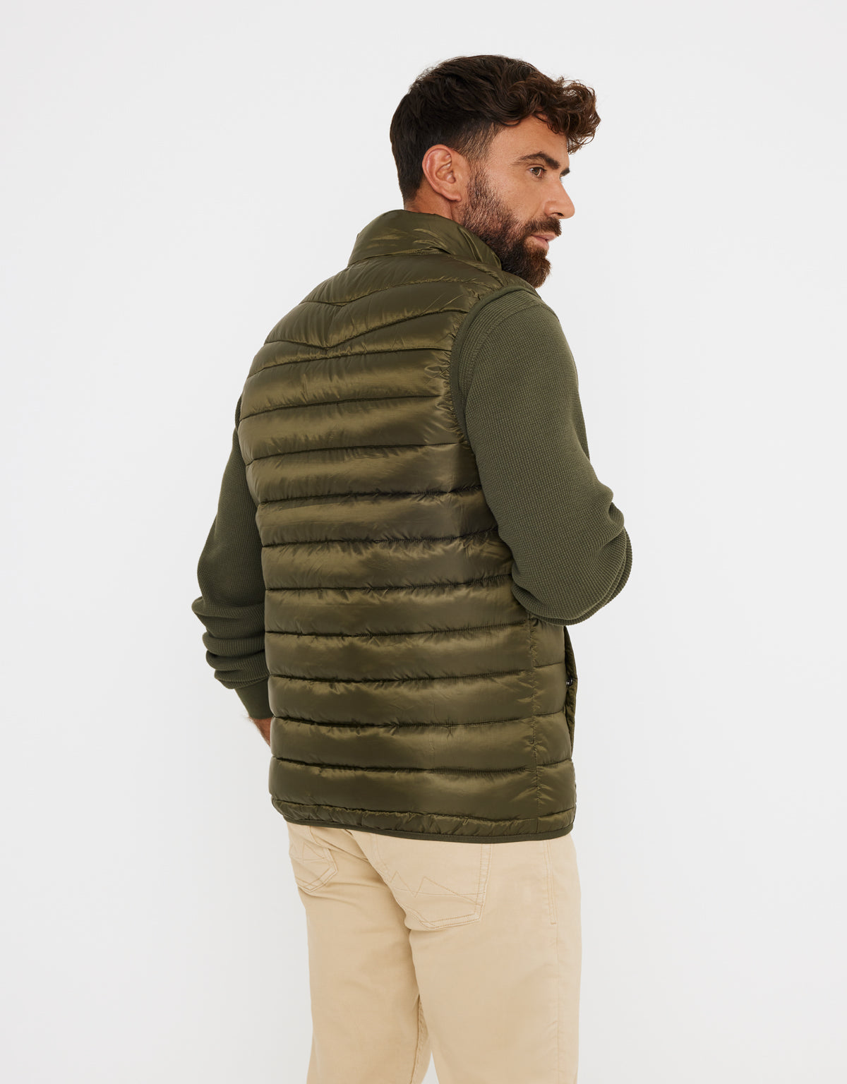 Chaleco Acolchado Ligero Verde - Penbroke