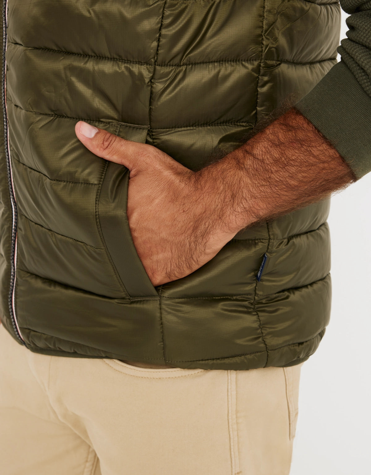 Chaleco Acolchado Ligero Verde - Penbroke