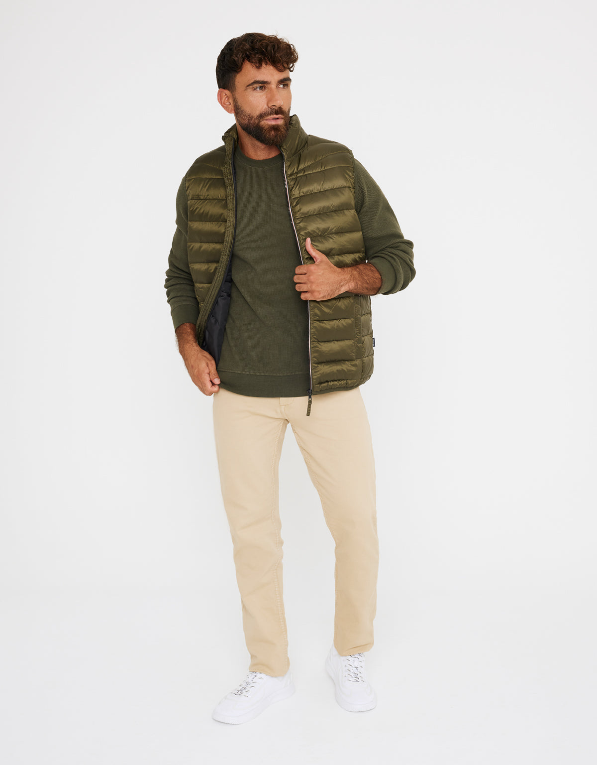 Chaleco Acolchado Ligero Verde - Penbroke