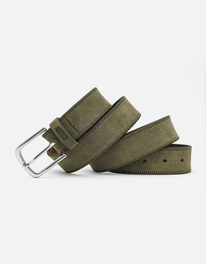 Khaki Suede Belt - Izan