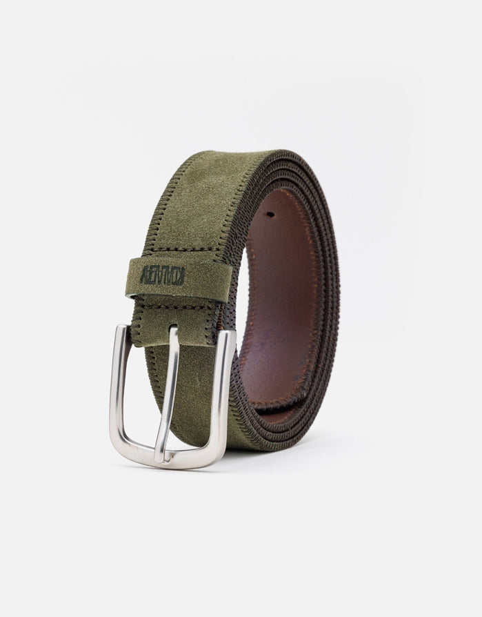Khaki Suede Belt - Izan