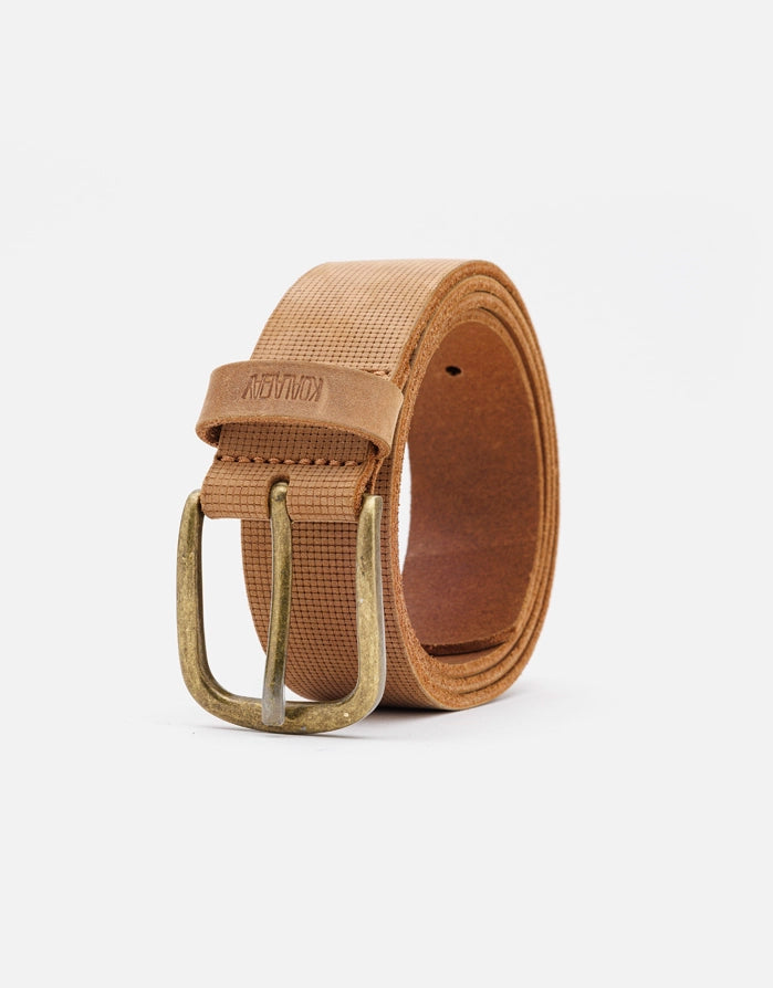 Cinturón Marrón Piel Textura - Hugo