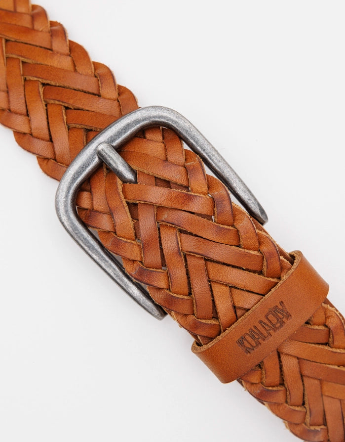 Brauner Ledergürtel - Iker