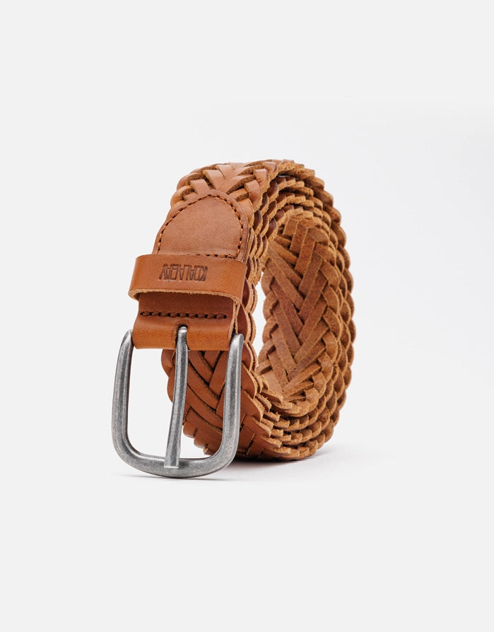 Brauner Ledergürtel - Iker