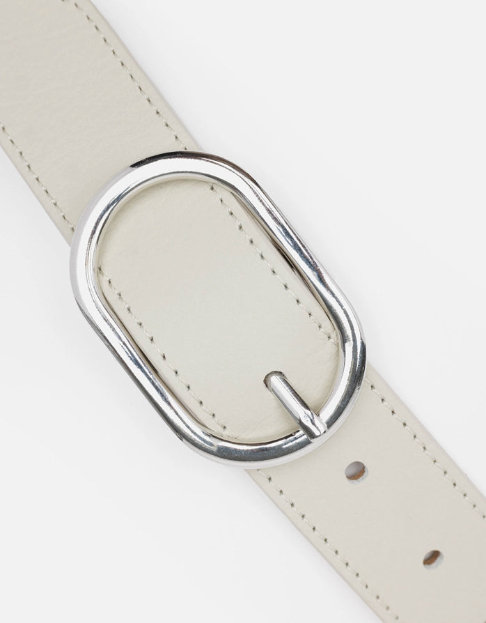 Cinturón Piel Blanco Roto - Cocot