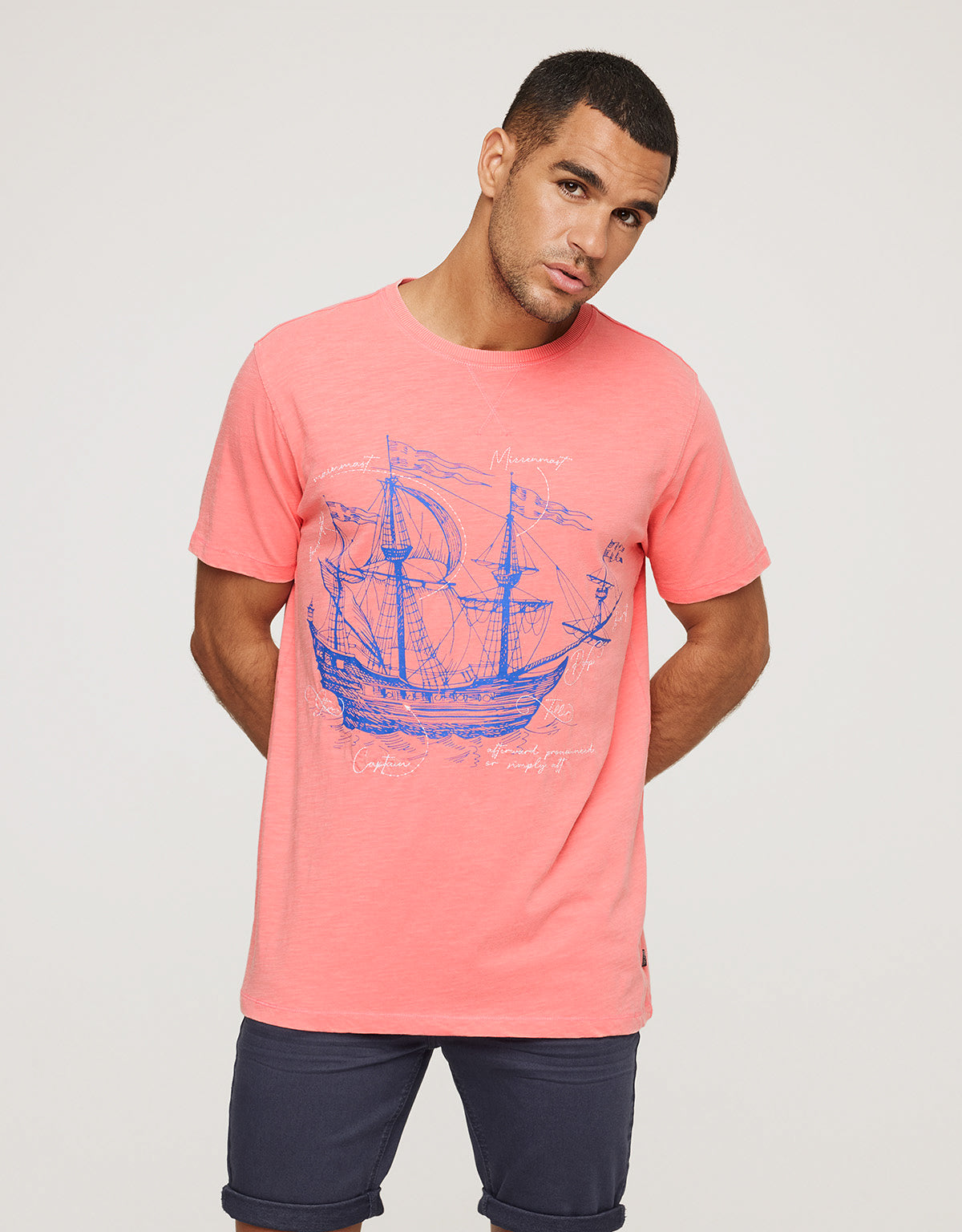 Camiseta Manga Corta Coral - Latrice