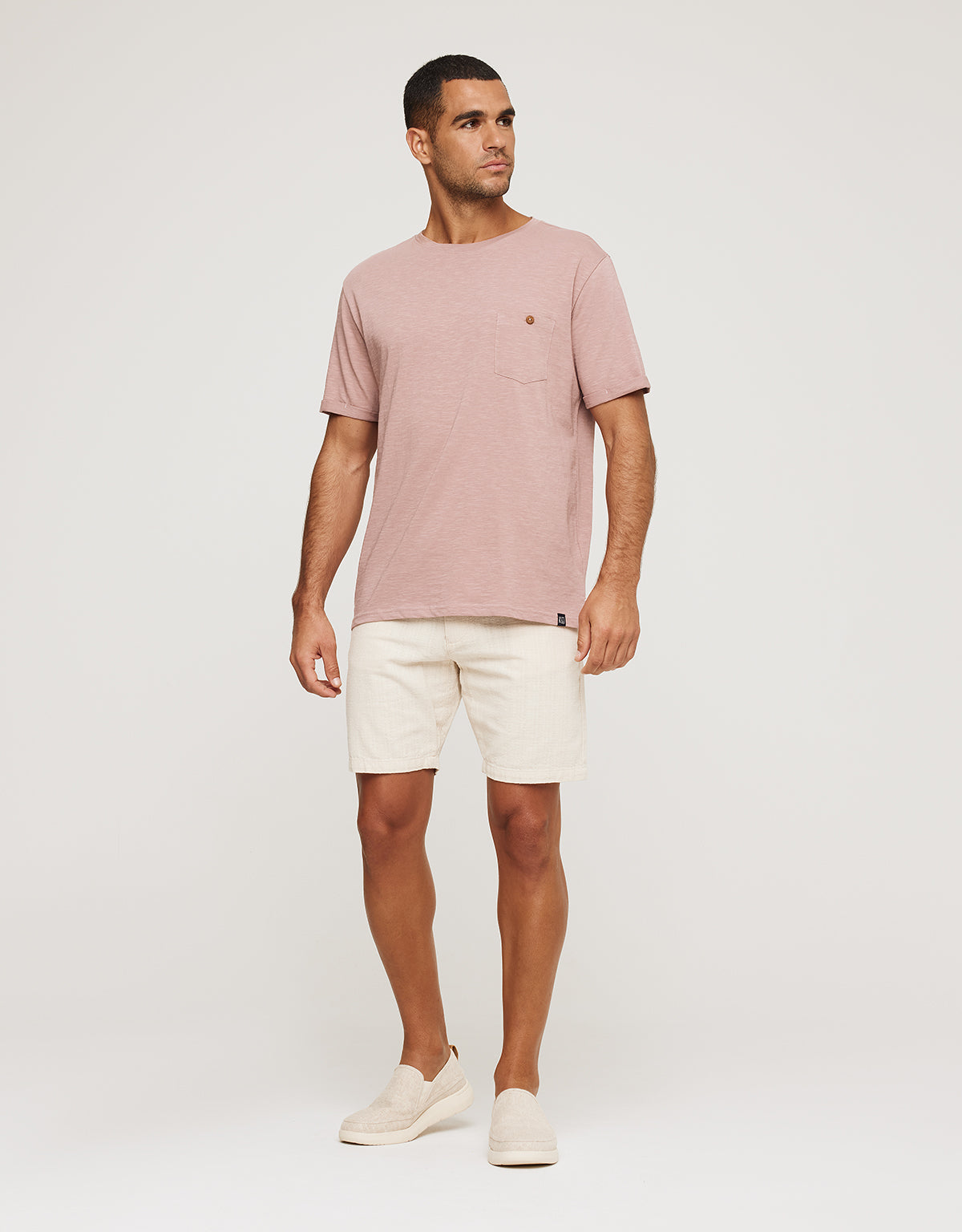 Camiseta Manga Corta Morado - Button