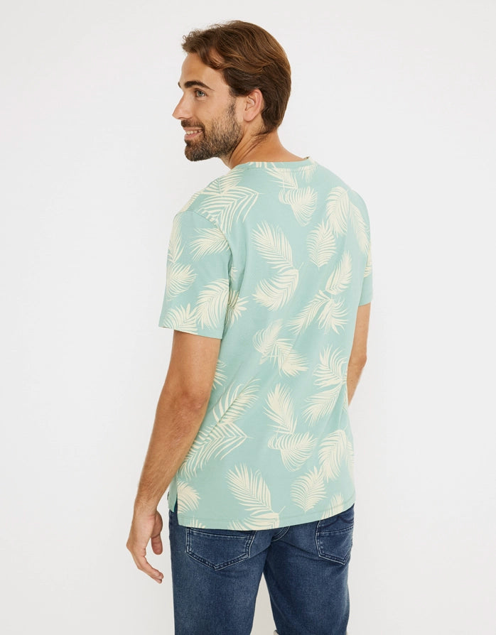 Kurzärmeliges T-Shirt - Menta