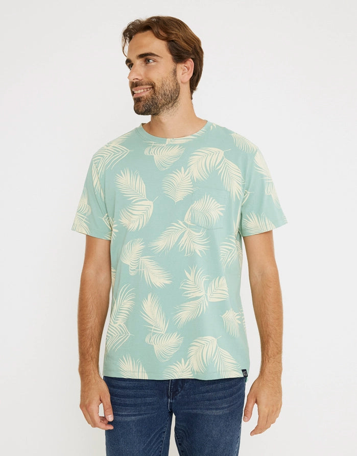 Kurzärmeliges T-Shirt - Menta