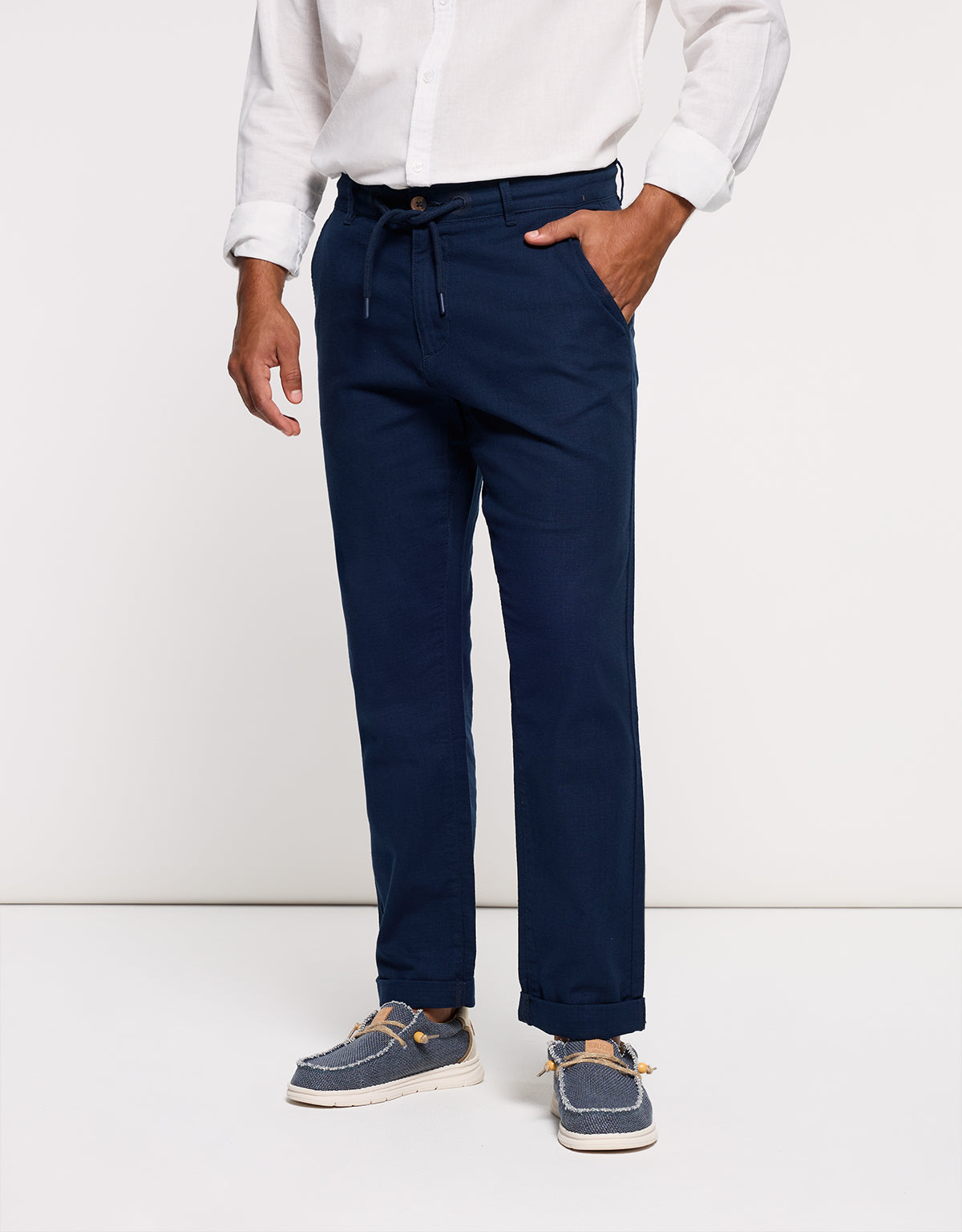 Pantalón Largo Azul Marino - Lars