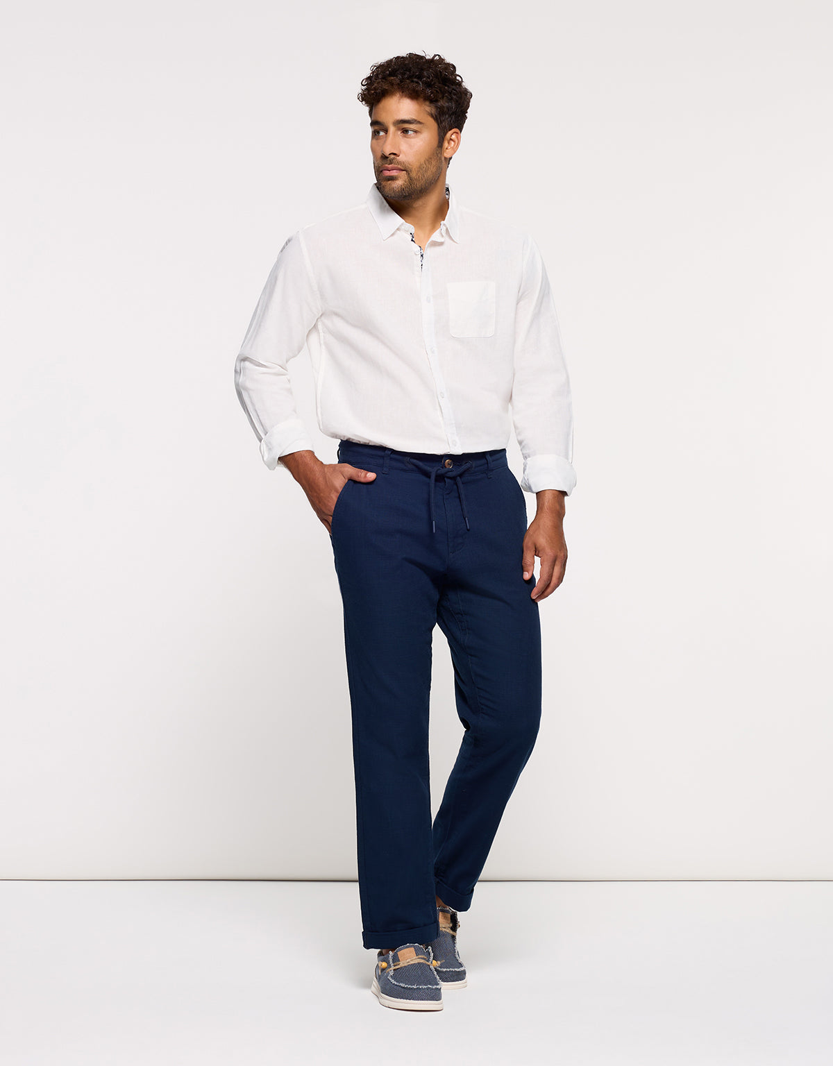 Pantalón Largo Azul Marino - Lars 7