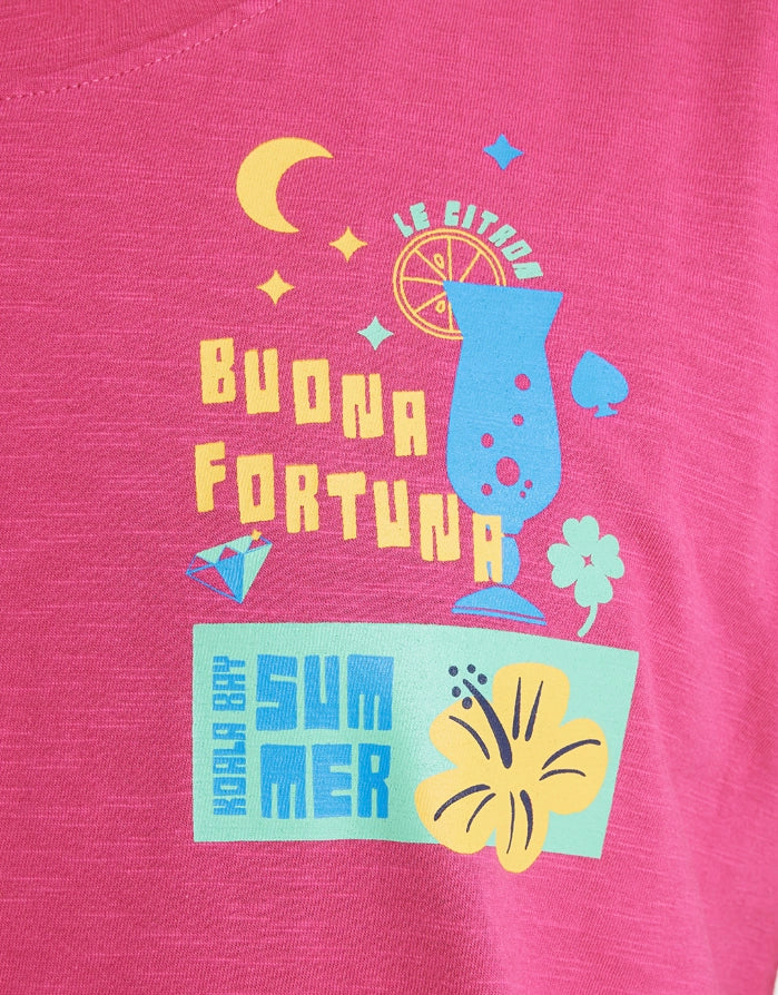 Camiseta Tirantes Fucsia - Quilez 5