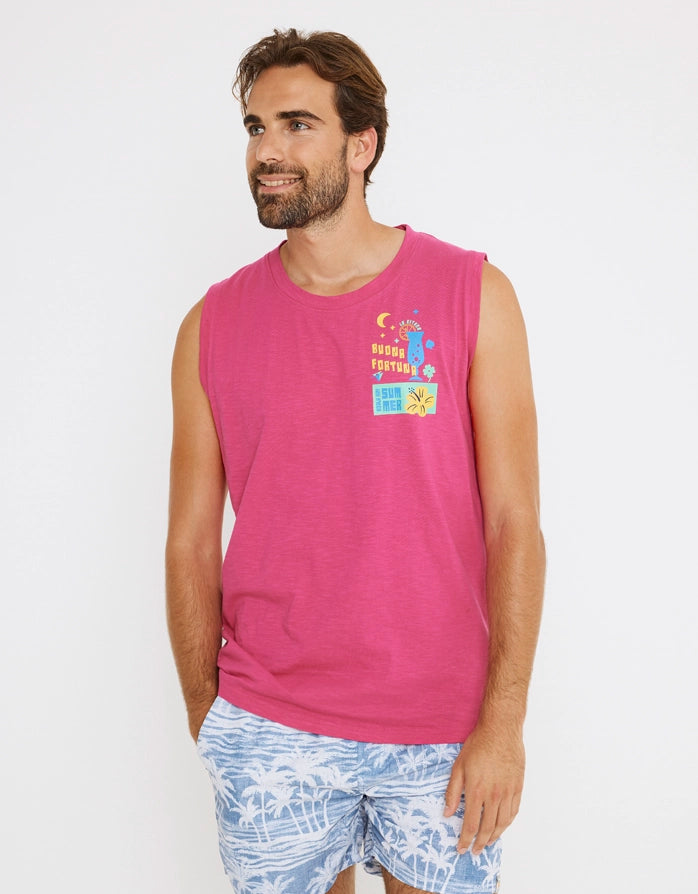 Camiseta Tirantes Fucsia - Quilez