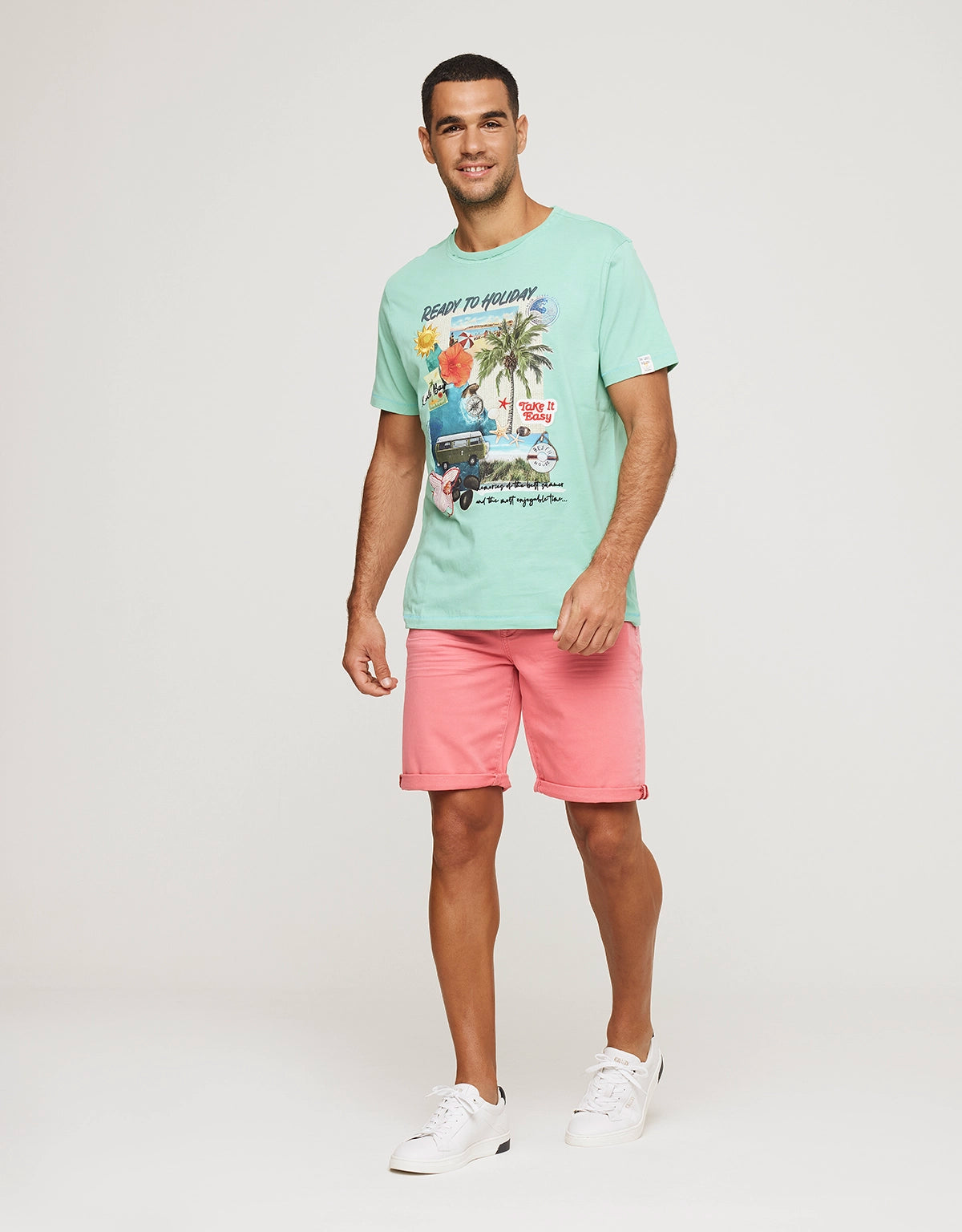 Camiseta Manga Corta - Colage