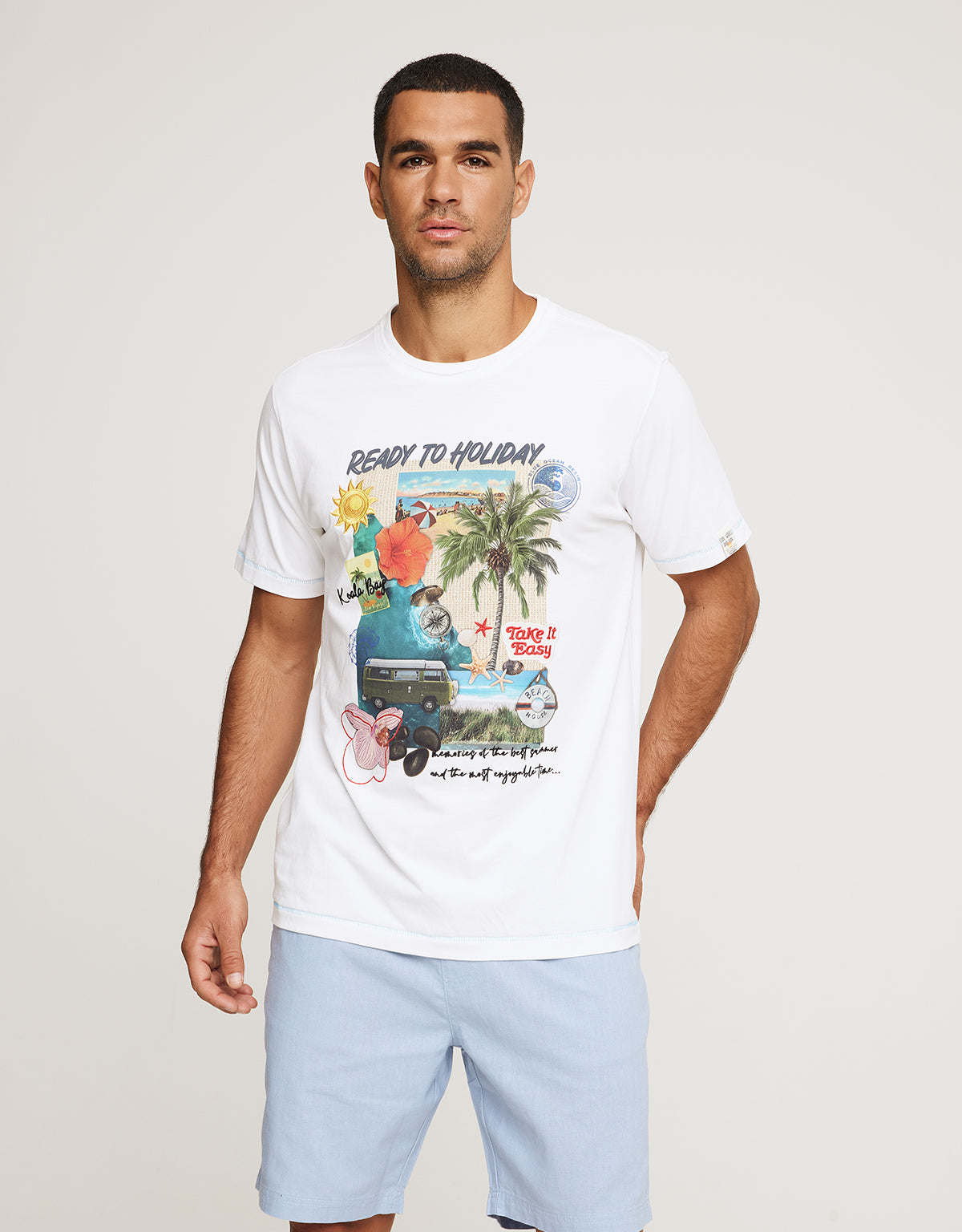 Camiseta Manga Corta - Colage