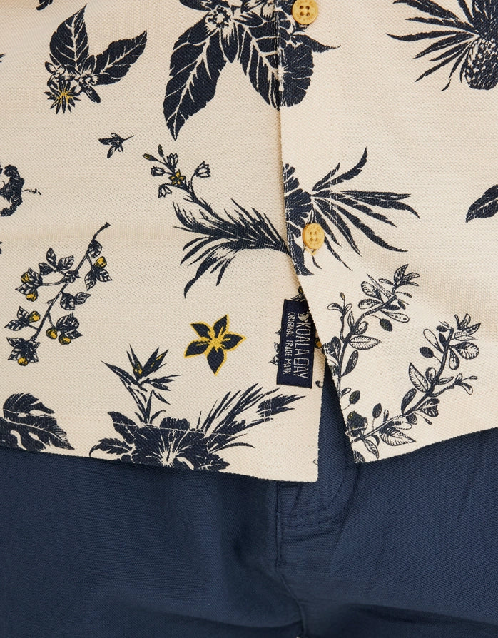 Camisa Manga Corta Algodón - Ababu