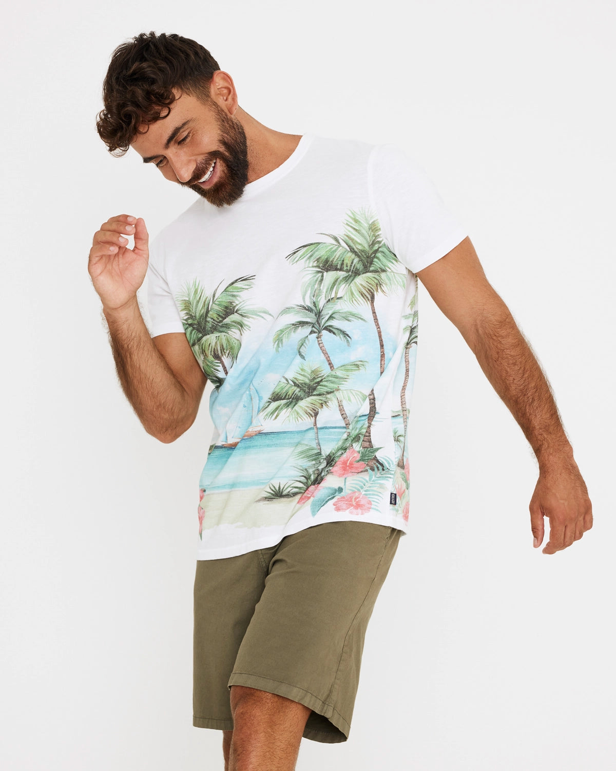 Camiseta Manga Corta Palmeras - Westi 3