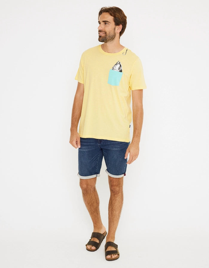 Camiseta Manga Corta Amarillo - Rowley 6