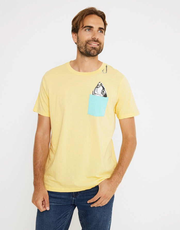 Camiseta Manga Corta Amarillo - Rowley 3