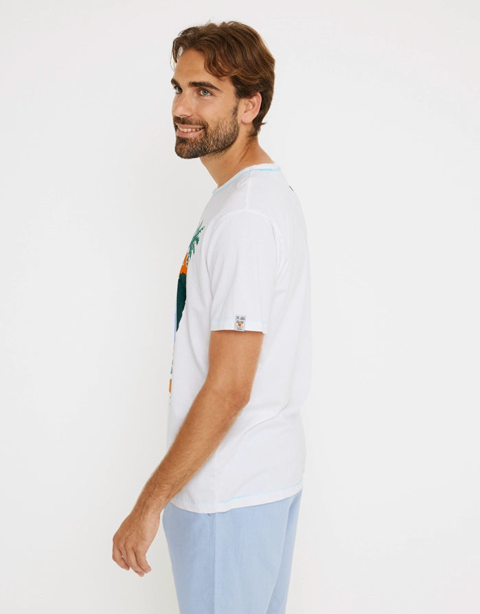 Camiseta Manga Corta Blanco - Paradiso