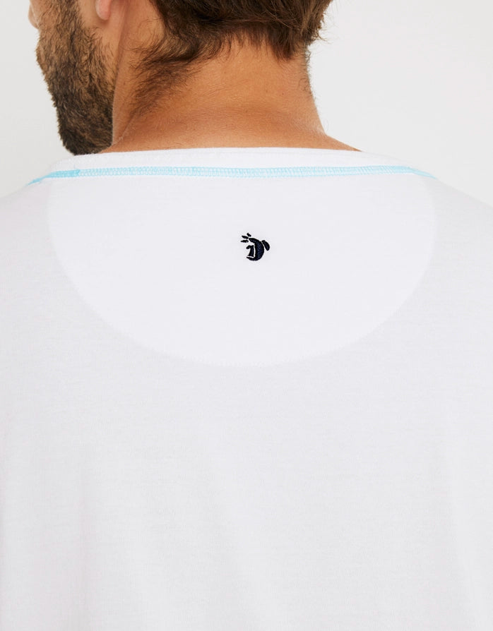 Camiseta Manga Corta Blanco - Paradiso