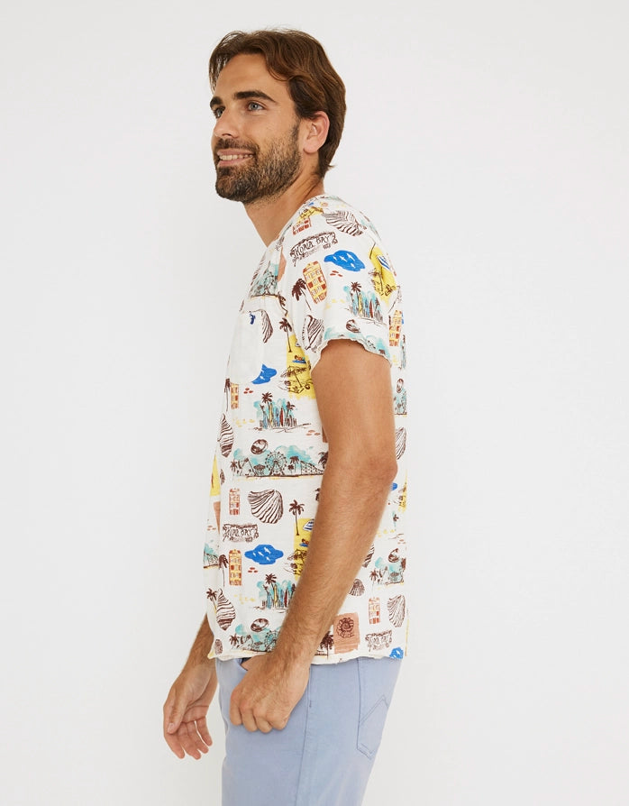 Camiseta Manga Corta Multicolor - Naif