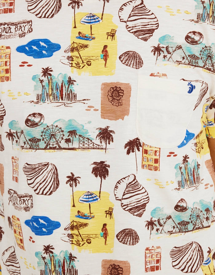 Camiseta Manga Corta Multicolor - Naif