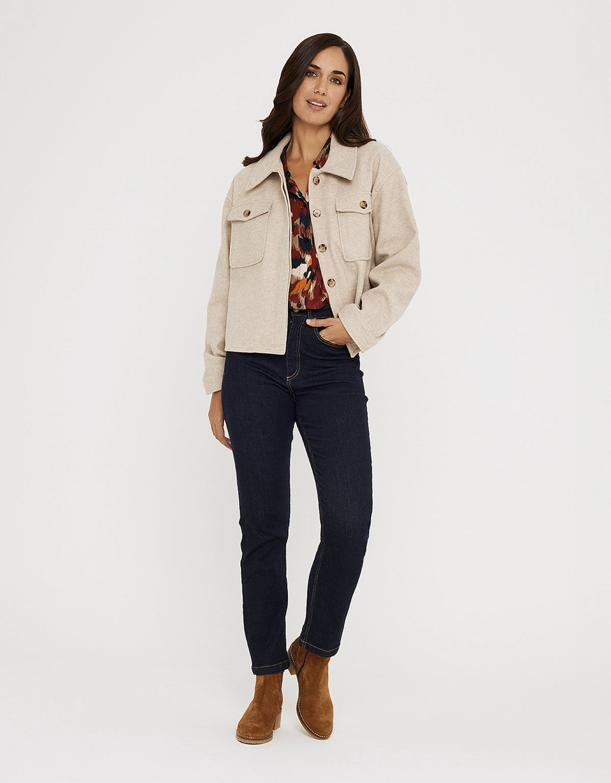 Chaqueta Estrucutra Bolsillos - Ketle