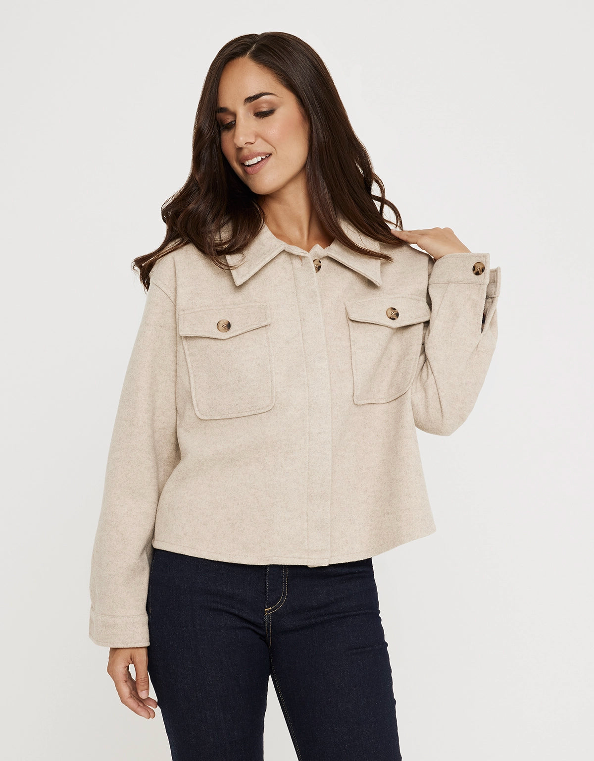 Chaqueta Estrucutra Bolsillos - Ketle