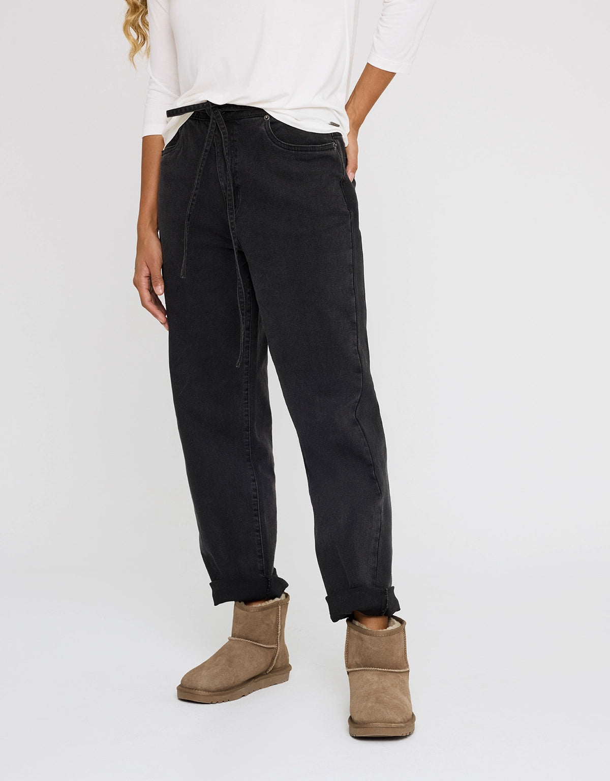 Pantalón Denim Negro - Nevis