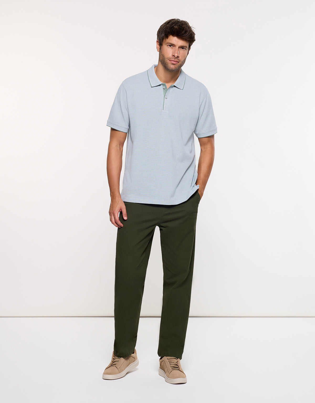 Polo Manga Corta Verde - Losimi 6