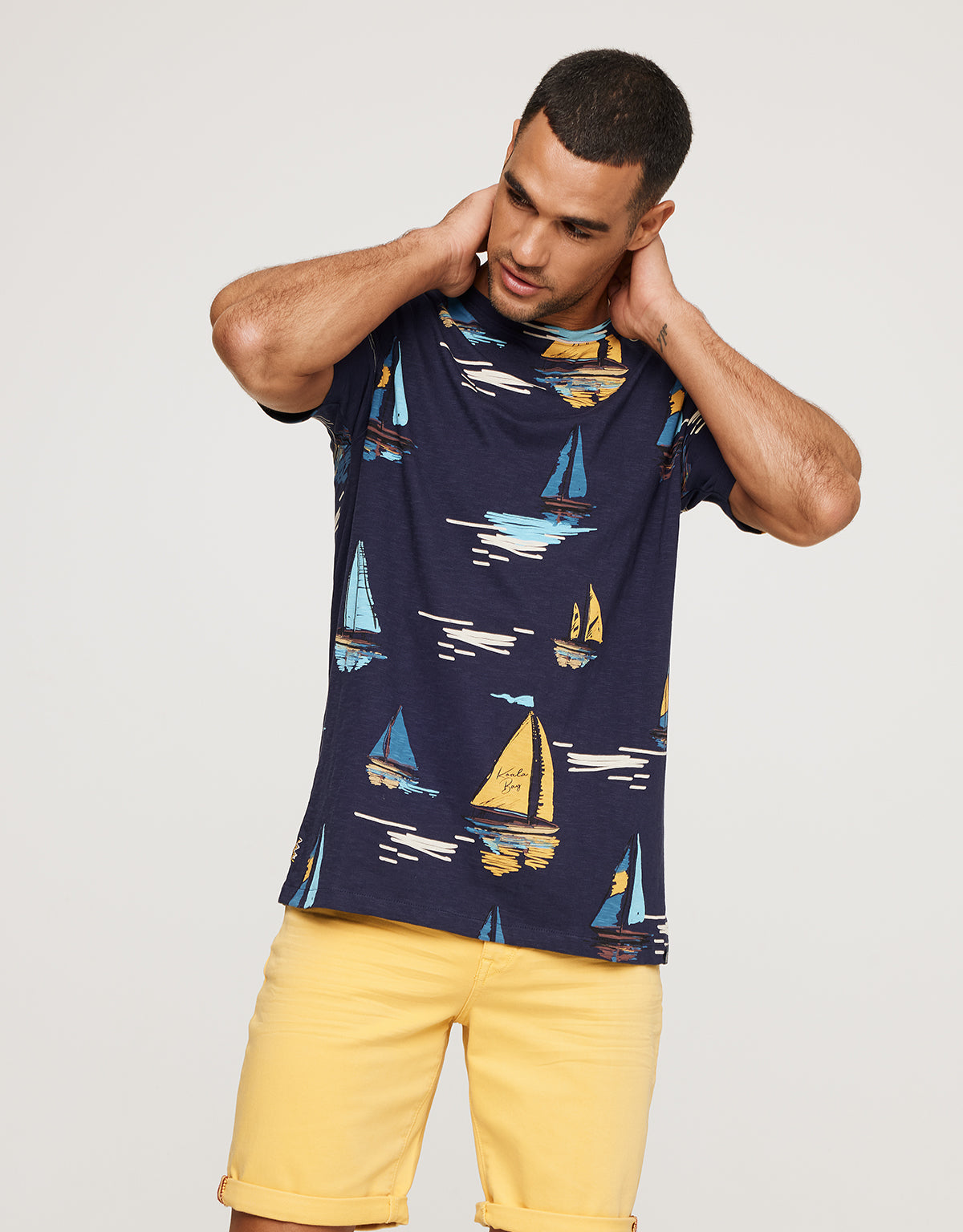 Camiseta Manga Corta Barcos - Sloopy