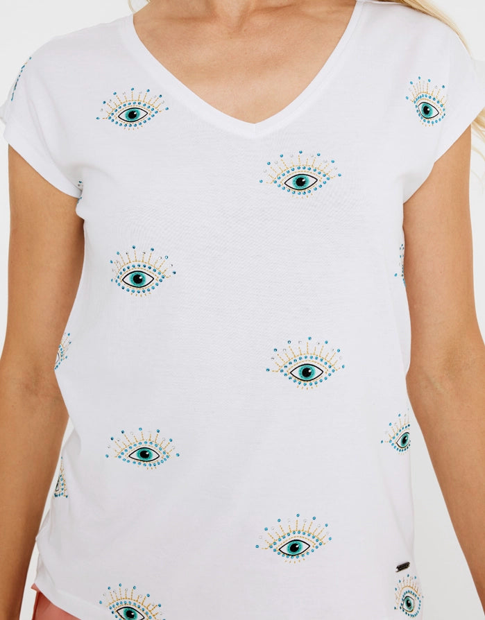 Camiseta Manga Corta - Olhe 5